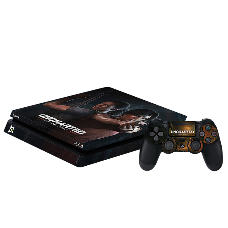 PlayStation 4 Slim Skin - Uncharted: The Lost Legacy کاور و برچسب
